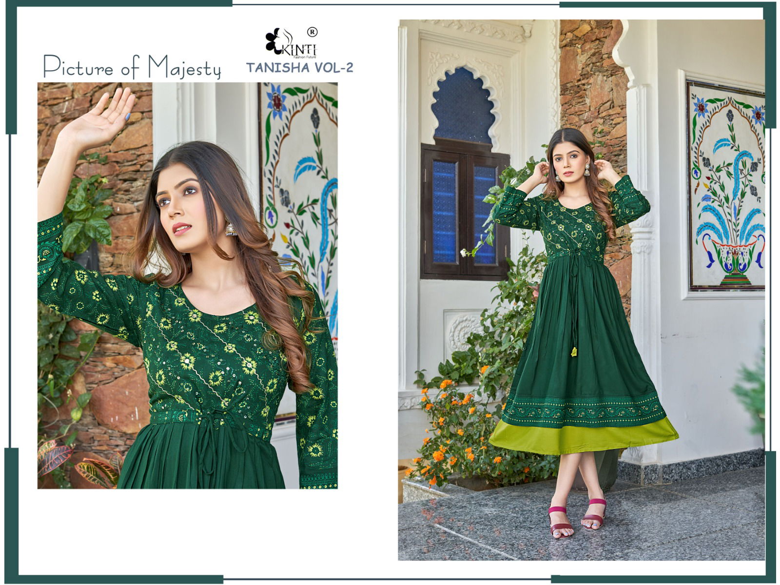 Kinti Tanisha Vol 2 Long Designer Kurtis Catalog
